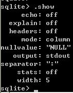 SQLite 入门教程（一）基本控制台（终端）命令