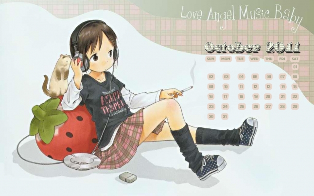 Ichigo Mashimaro wallpaper Strawberry girl International Music