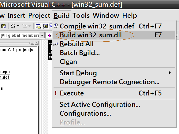 cppcompiling.win32_sum.cpplinking.creating library debug/win32