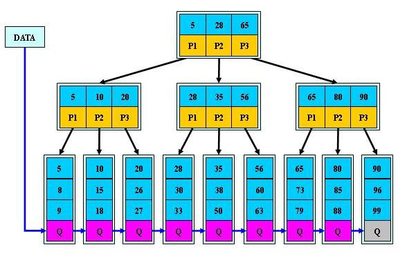 BPlus树索引结构