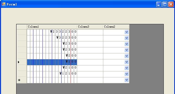 C# WinForm开发系列 DataGrid/DataGridView第5张