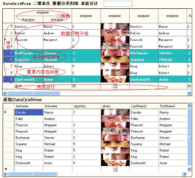 C# WinForm开发系列 DataGrid/DataGridView第7张