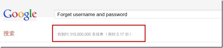 谷歌忘记用户名密码