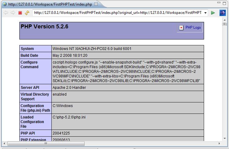 Eclipse开发PHP环境配置第5张