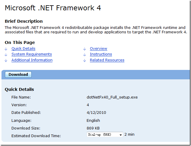 Microsoft .NET Framework 4