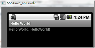 默认HelloWorld