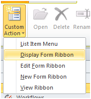 SharePoint 2010 UI 定制化系列之定制Ribbon UI操作: 如何使用SharePoint Designer 2010定制Ribbon UI操作第8张