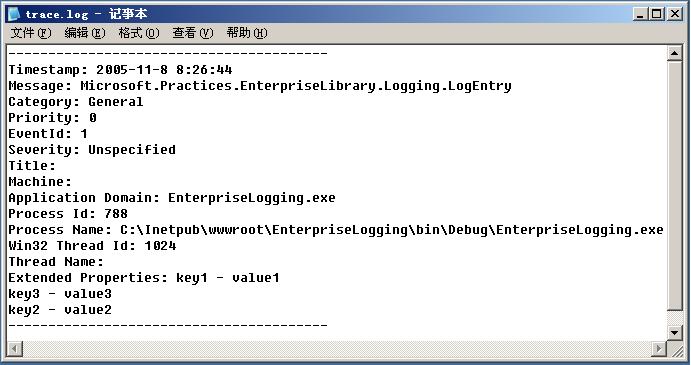 微软企业库Enterprise Library Step By Step(8) - goodshow - 甲甲