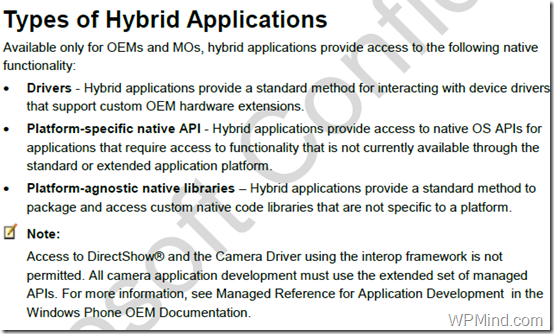 Windows Phne 7 Hybrid Applications