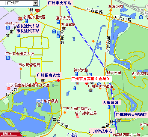 收到邀請的會員,可以乘車到越秀公園下車,步行100米即到.