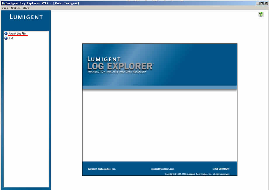 LOG EXPLORER FOR SQL SERVER 使用第1张