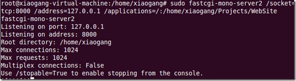 Ubuntu10.10下Mono2.10+Nginx+fastcgi 部署asp.net网站