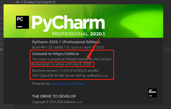 PyCharm2020激活破解教程 