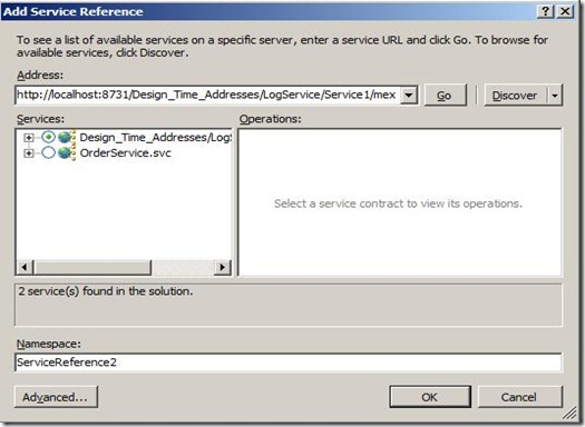 addservicereference