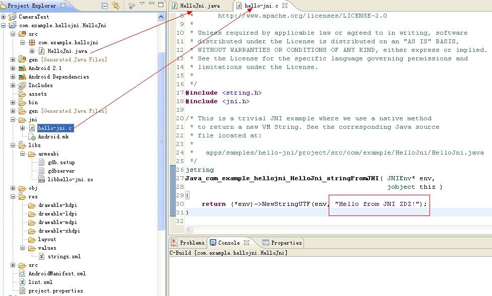 Android NDK r8 Cygwin CDT 在window下开发环境搭建 安装配置与使用 具体图文解说第21张