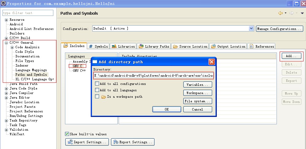 Android NDK r8 Cygwin CDT 在window下开发环境搭建 安装配置与使用 具体图文解说第20张