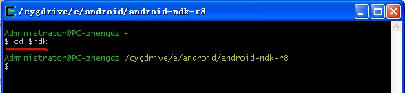 Android NDK r8 Cygwin CDT 在window下开发环境搭建 安装配置与使用 具体图文解说第8张