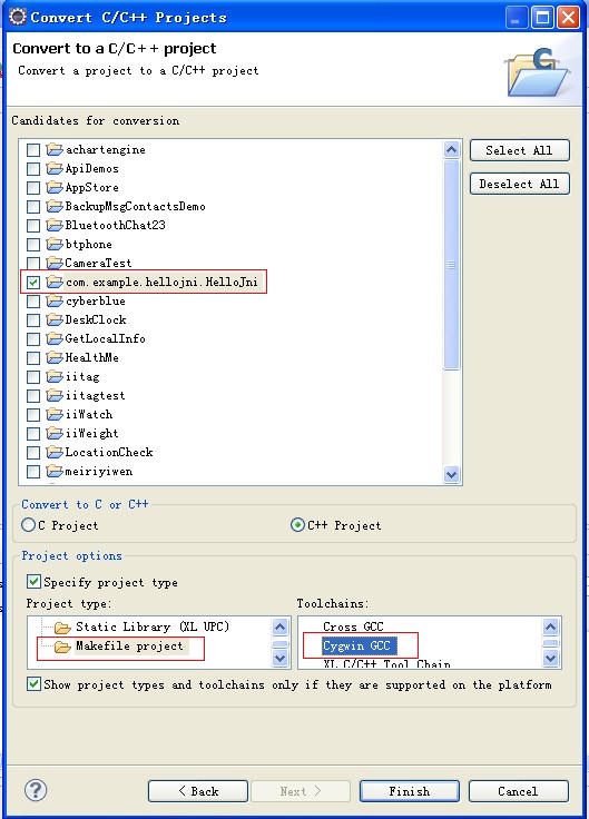 Android NDK r8 Cygwin CDT 在window下开发环境搭建 安装配置与使用 具体图文解说第18张