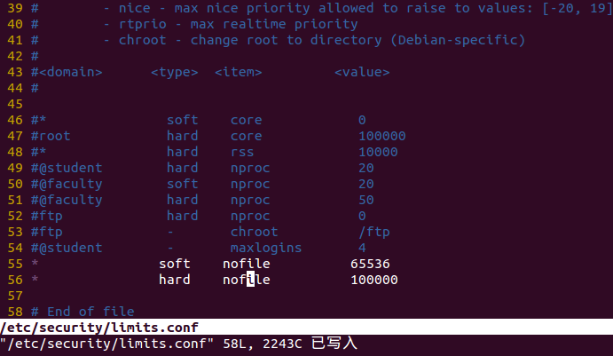 /etc/security/limits.conf