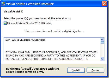 Visual Studio插件—Visual Assist X